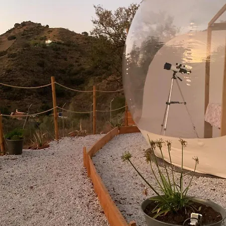 Luxury tent Glamping Burbuja Almendros